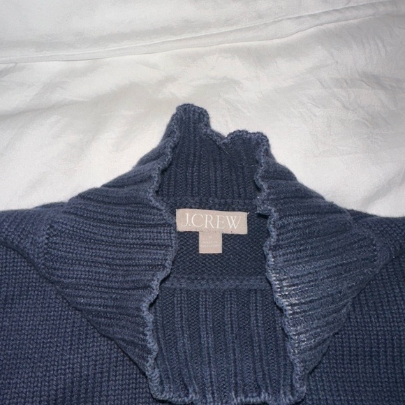 J. Crew Navy Turtleneck Sweater - Picture 2 of 2